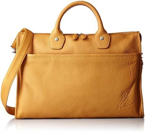 Amazon Co Jp キタムラ ビジネスバッグ 2way Y 06 キャメル オレンジステッチ 茶色 シューズ バッグ