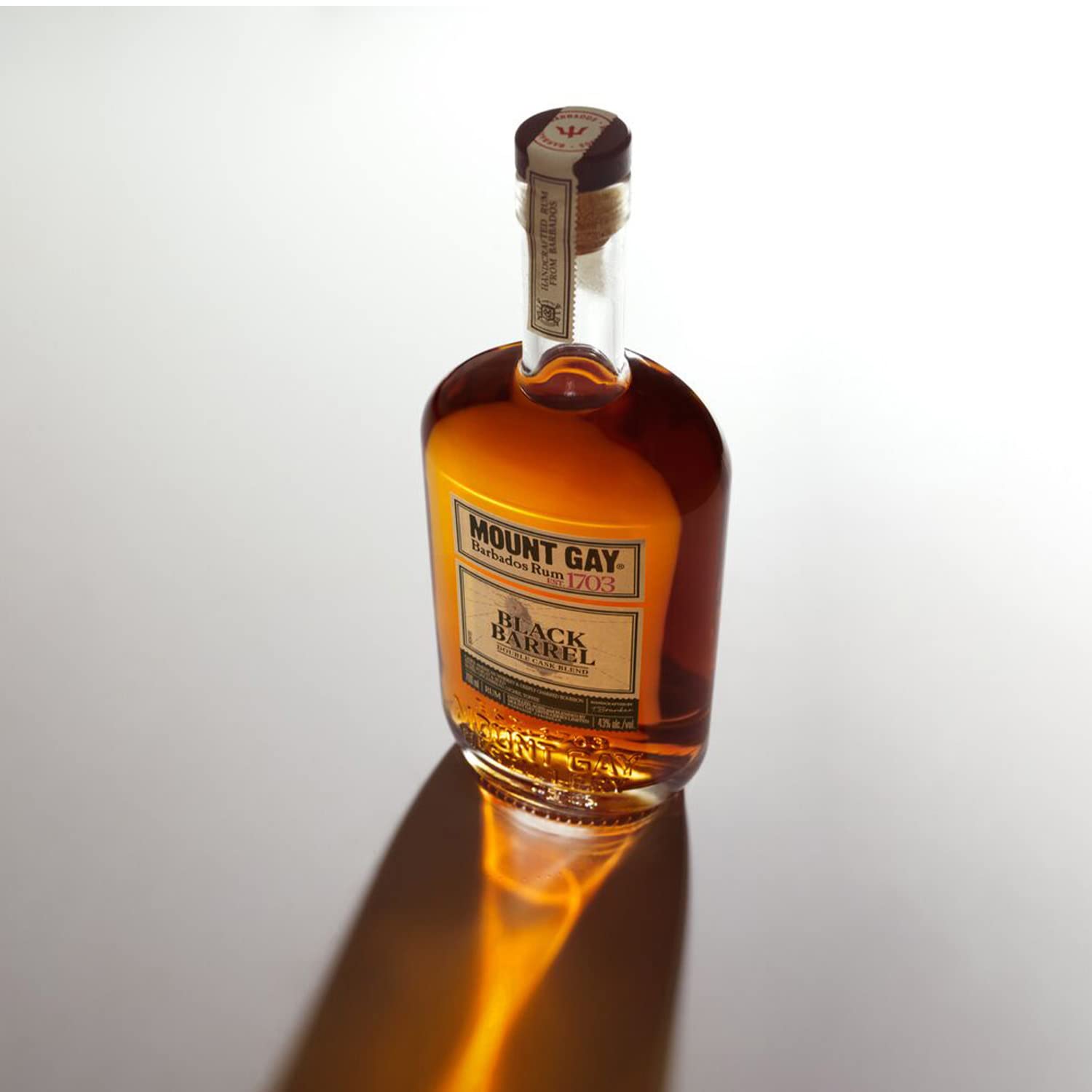 MOUNT GAY - Ron Gay Black Barrel 1703 Barbados, 43% Volumen de Alcoho, 70 cl