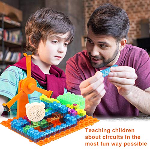 PANTHEON Circuits for Kids STEM Science Electronic Circuit Kit Toy - 600 Projects for Age 8 9 10 11 12 to 15 Year Old - 64 Pieces - Thumbnail 6