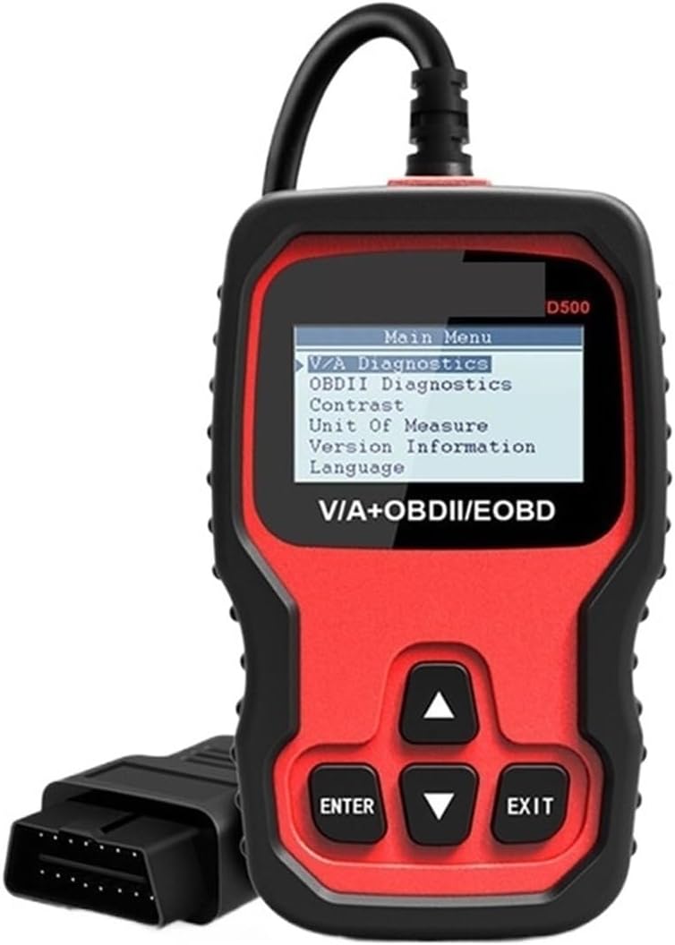 Car Fault Detector, VD500 OBD2 Automotive Scanner Full System Code Reader Airbag Oil Reset OBD Car Diagnostic Tools