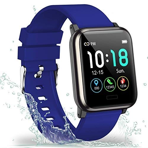 Showyoo Reloj inteligente, Pulsera de Actividad Pantalla a Color 1.3