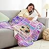 Abcpearl Soccer Blanket Ultra Soft Flannel Throw Blanket Soccer Gifts for Girls Women & Kids Teens Adults 80"x60" #3