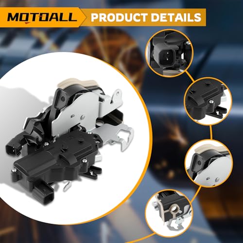 Image of MOTOALL Door Lock Actuator with Power Lock Front Right Fit for Ford F150 2015-2020 for Ford F250 F350 F450 F550 Super Duty 2017-2022 Replaces JL3Z-1521812-D