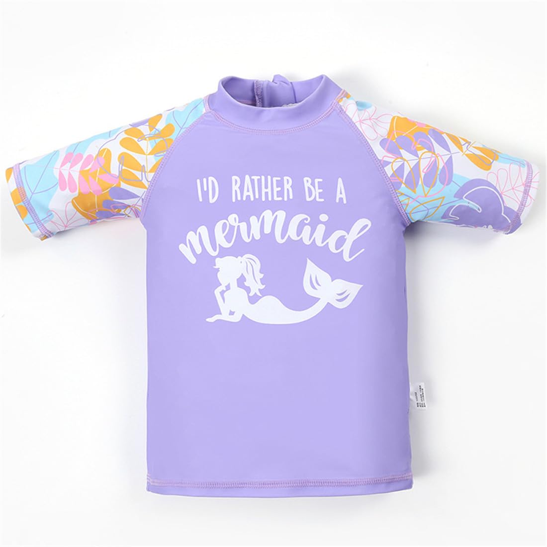 Kids Swimsuit Girls Rash Guard Sets Sun Hat Ocean Summer Princess UPF 50+ Bathing Suit Swimwear