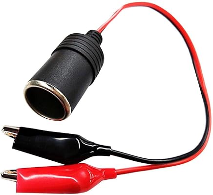 Enchufe del encendedor del cigarrillo del coche hembra a la bater?a Pinzas de cocodrilo de cocodrilo Conector Prolongador de la bater?a del autom?vil Extensi?n del cable de carga Abrazadera de prueba Enchufe del encendedor del cigarrillo del coche hembra a la bater?a Pinzas de cocodrilo de cocodrilo Conector Prolongador de la bater?a del autom?vil Extensi?n del cable de carga Abrazadera de prueba
