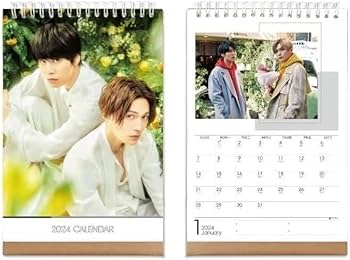 Amazon.co.jp: 美しい彼 カレンダー 八木勇征 萩原利久 2026 卓上