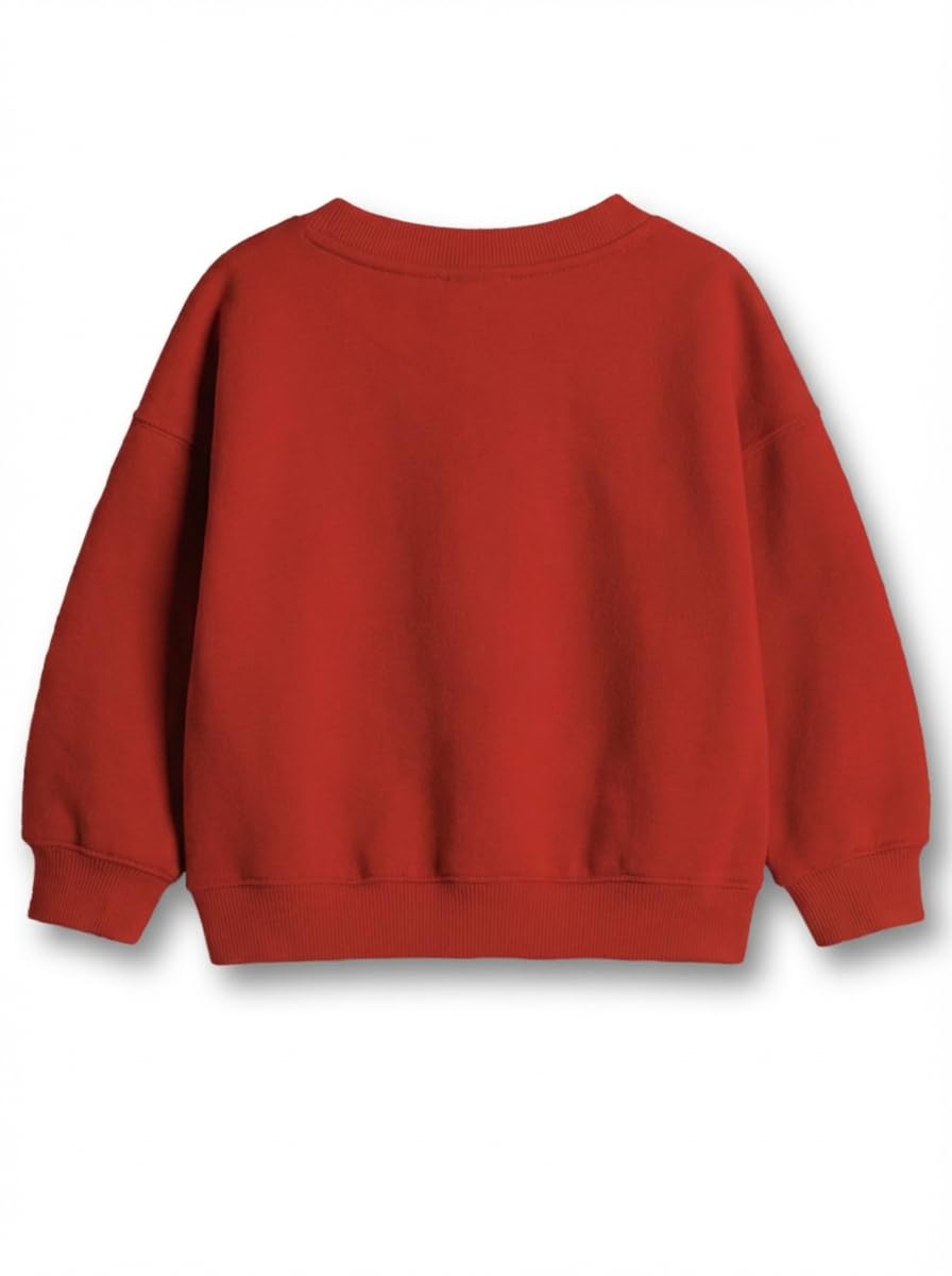 minicult Cotton Full Sleeves Christmas Sweatshirt for Kids Regular Fit Character Printed Boys and Girls (Reindeer 2)(Pack of 1)(2-3 Years) 1