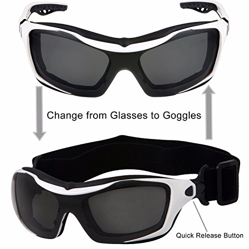 WYND Blocker Polarized Riding Sunglasses Extreme Sports Wrap Motorcycle Glasses4