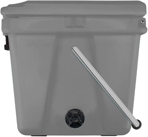 Miniatura 9 de Enfriador rotomoldeado de 20 cuartos de galón - Baúl de hielo para 24 latas con mango resistente, cierres de goma resistentes y práctico tapón de