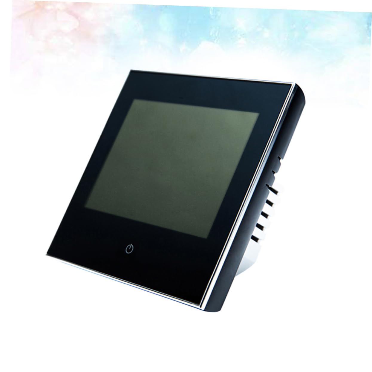Artibetter Programmierbarer Digitaler Thermostat für Effiziente Heizungssteuerung 3a Schwarzes Abs Gehäuse mit LCD Display Touch Tasten und 5 2 Zeitprogrammierung für Gasheizsysteme