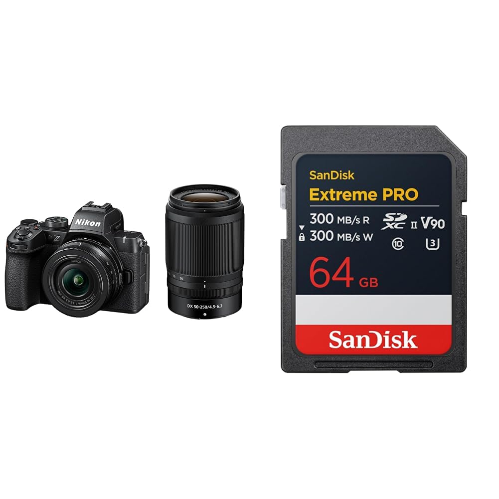 Amazon | Nikon ミラーレス一眼 Z50II ダブルズームキット 16-50VR+50