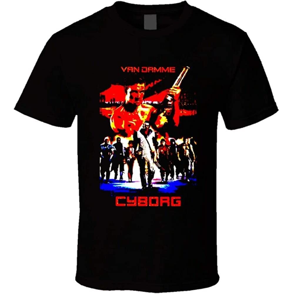 Cyborg Van Damme Karate Mmat T-Shirt Graphic Printed Tee Mens Shirt