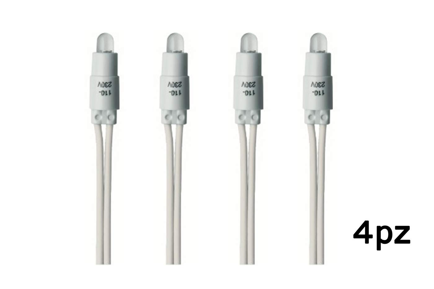 Lampada LED Spia Rossa Per Interruttori Vimar - 0.5W 220V | Compatibile Ettroit EV2916 E Serie Starlight - Foto 5