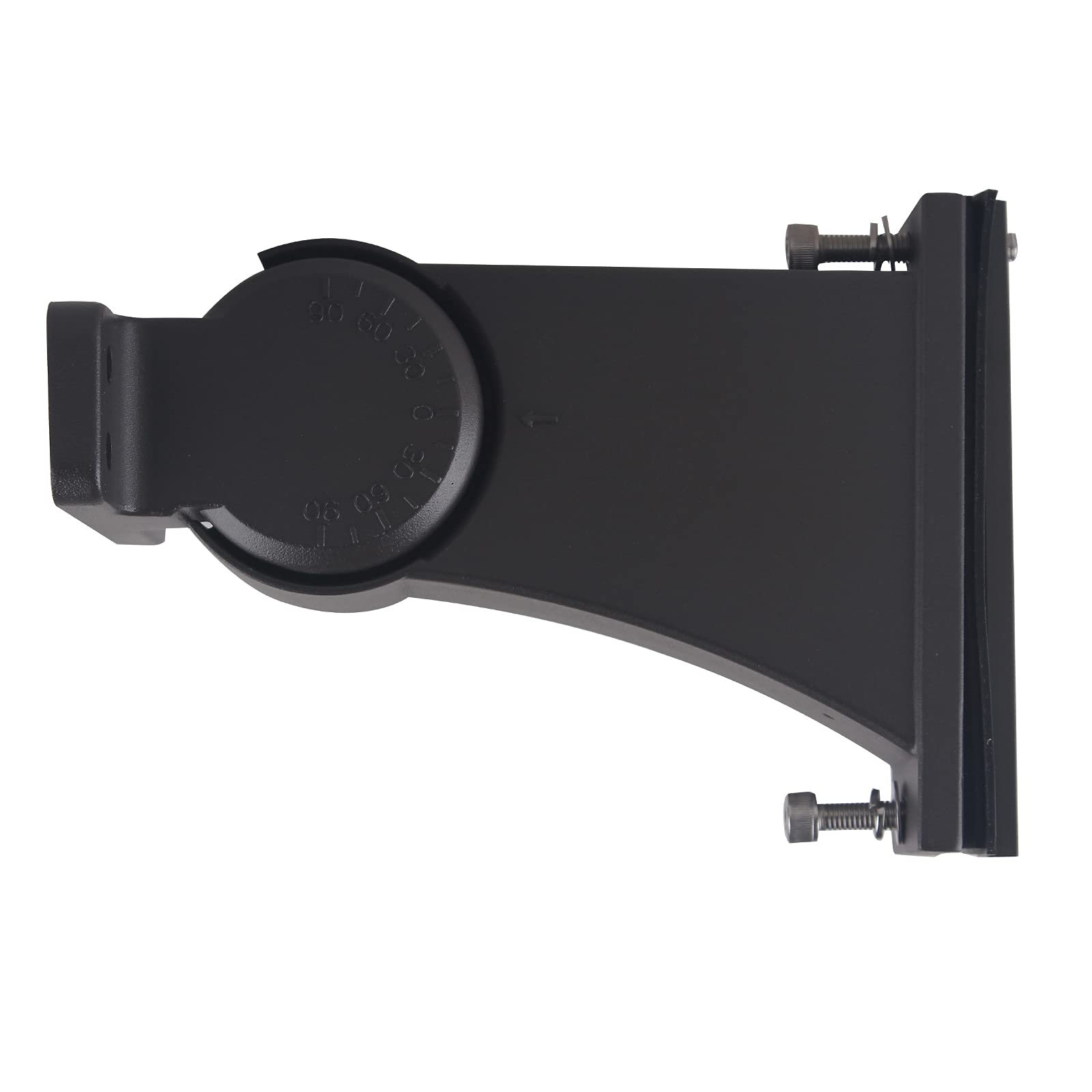 LED Flying Direct LED Shoebox Parking Lot Light Street Light Mounting Bracket - Direct Arm Mount Accessory for Aluminum Pole