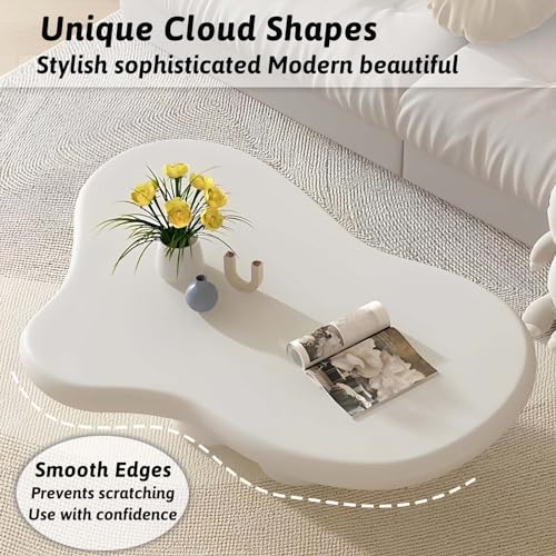 Table Basse Cloud Meuble en Bois de Style Nordique Petite Table Basse Moderne d'Extrémité - 6