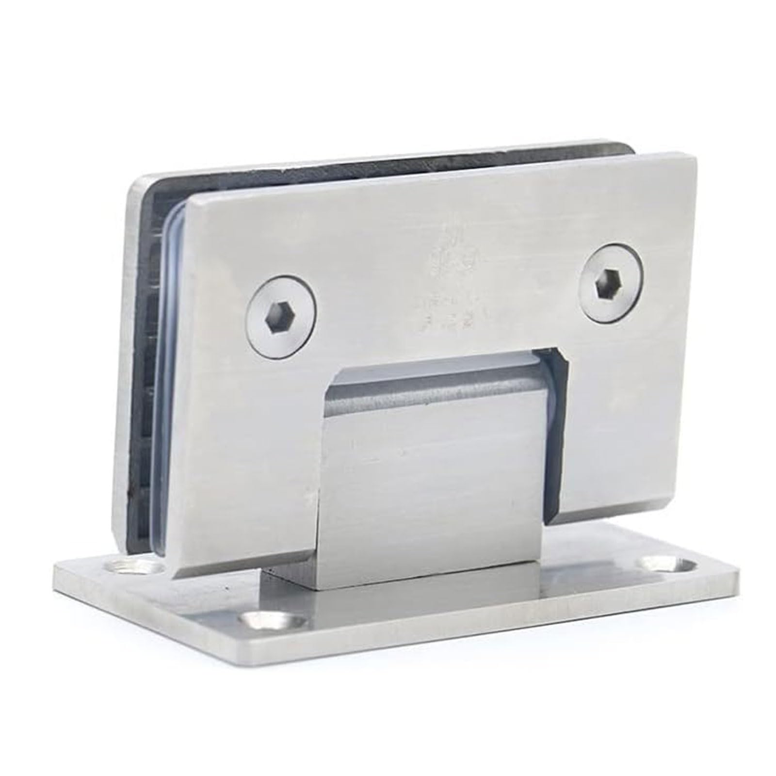 Nviusdsj One Color Hinges, 2 Pcs Hidden Furniture Hinge Glass Door Accessories Hardware