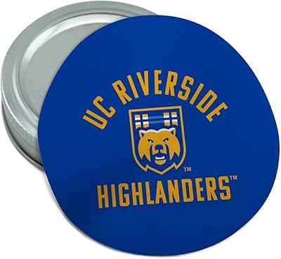 University of California, Riverside Highlanders Round Rubber Non-Slip Jar Gripper Lid Opener