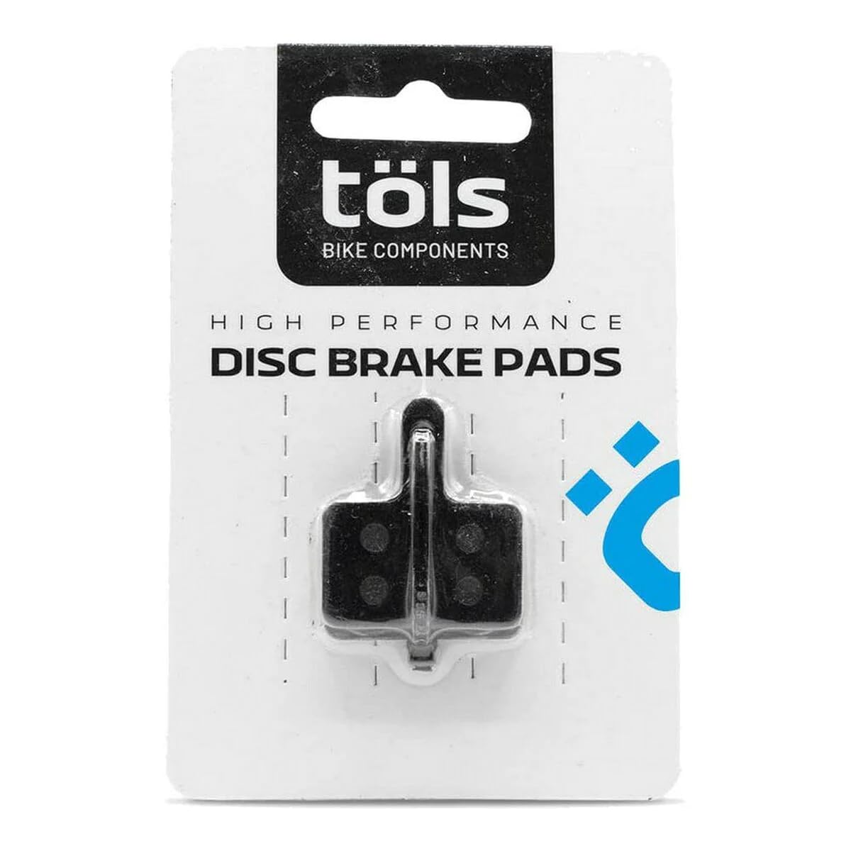 TÖLS Organic Brake Pad Shimano DEORE Bike Accessories, Adults Unisex, Multicoloured (Multicoloured), One Size