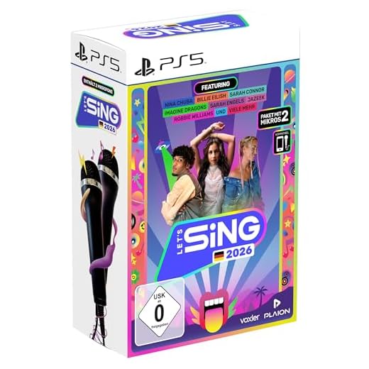Let's Sing 2026 German Version [+ 2 Mics] (PS5)