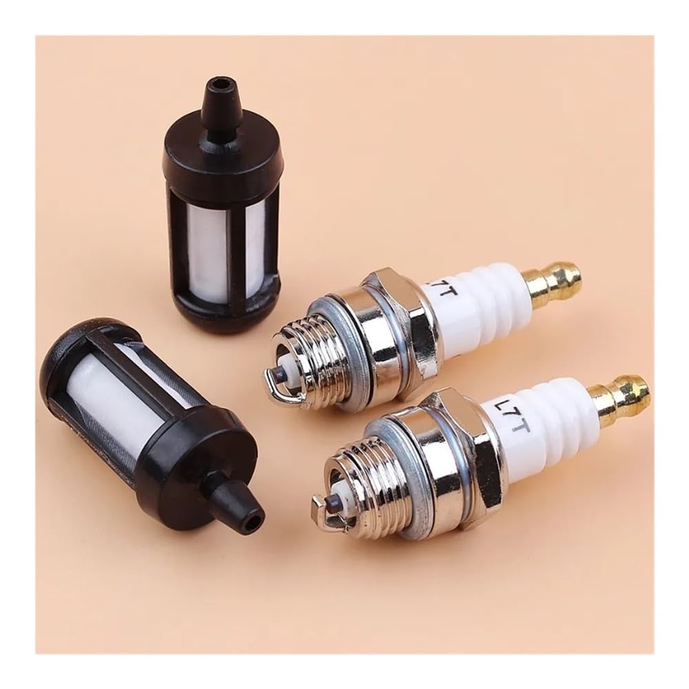 Jeu de bougies L7T et filtre à carburant pour tronçonneuses MS290 MS360 et MS390