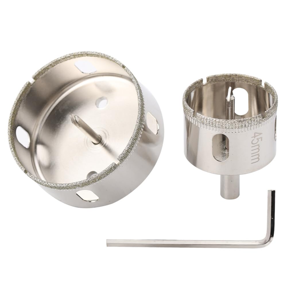 Wiertło do szkła 3-200 mm Wiertła do otworów diamentowych z rdzeniem diamentowym Przecinarka do płytek Marmur Szkło Granit Narzędzia do wiercenia mechanicznego, 200 mm (1 szt.), Okrągłe