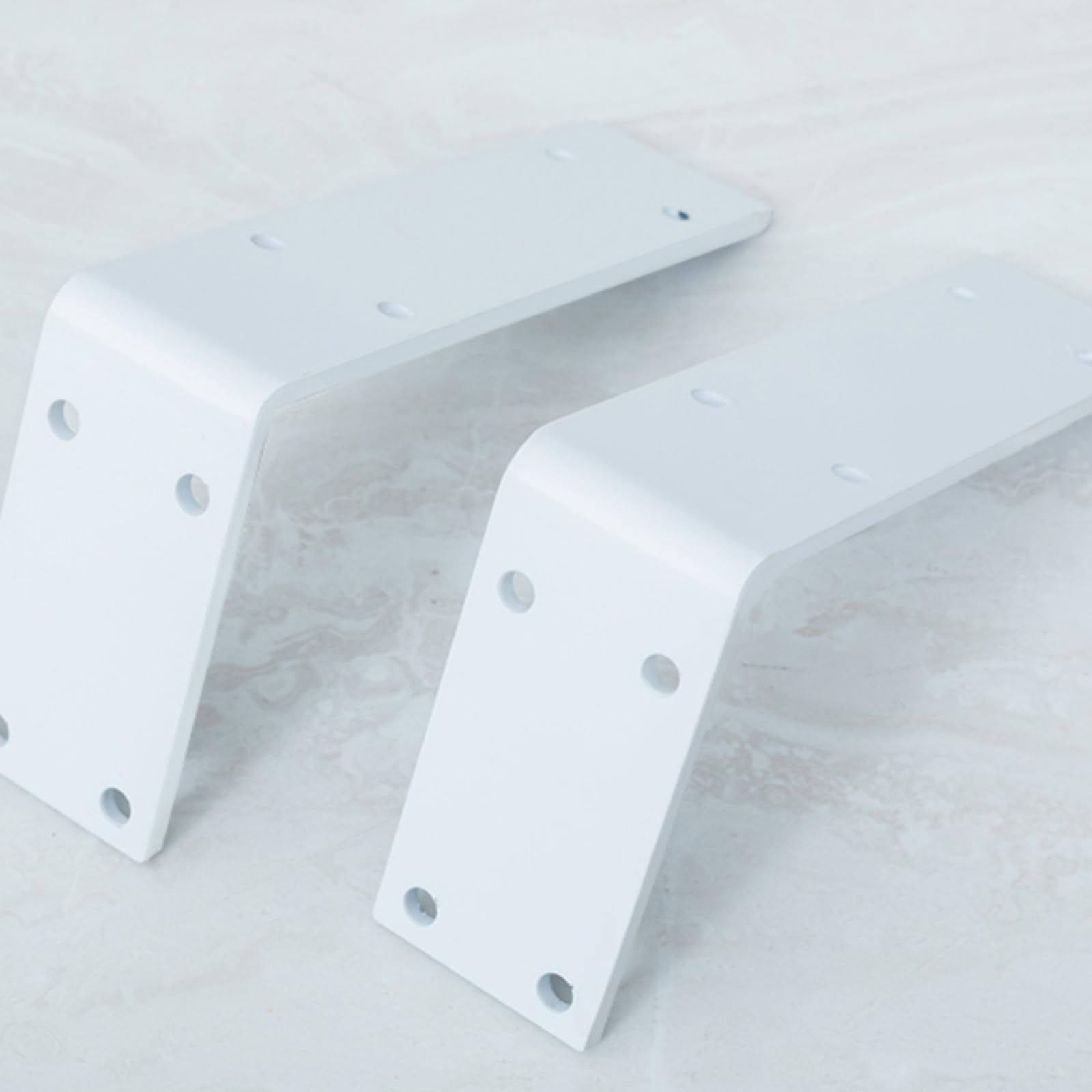 Paquete de 2 soportes para estantes de hierro de alta resistencia, soporte flotante de metal, soportes para estanterías, soporte montado en la pared, soporte de esquina en ángulo recto en forma de L