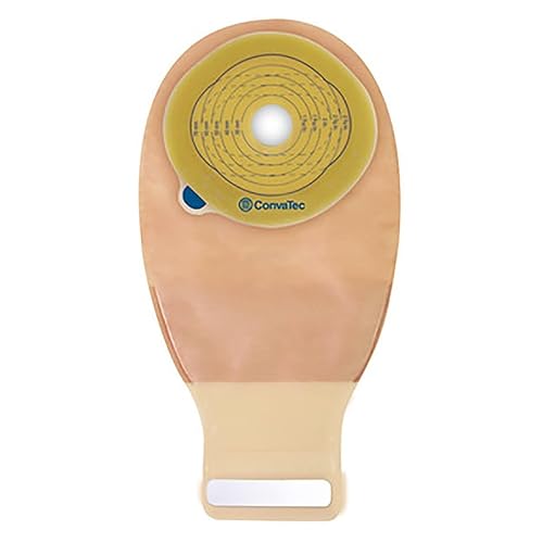 Miniatura 5 de ConvaTec Bolsa de ostomía Esteem + sistema de una sola pieza 12 pulgadas de longitud 13/16 pulgadas - 2 3/4 pulgadas drenable - 10/BX (MFN # 416718)
