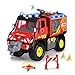 Produktbild Dickie Toys - Unimog U530 Fire Rescue (50 cm) - großes Feuerwehrauto mit Wasserspritze & Seilwinde per Stick-Controller, Kinder-Spielzeug ab 3 Jahre mit Licht & Sound, inkl. Batterien