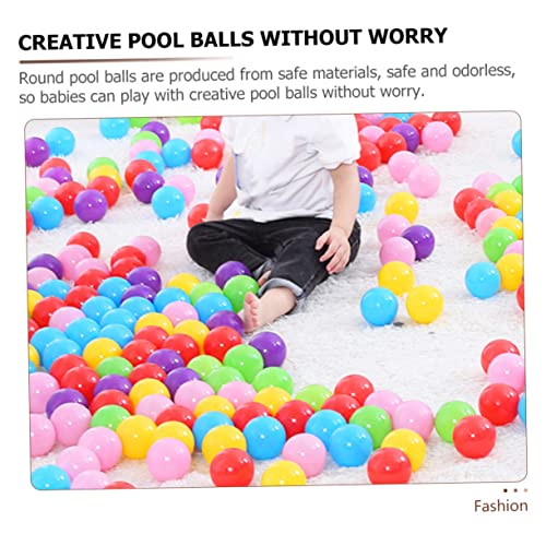 Gogogmee 100 Peças Bola Oceano Decoração De Baile Crianças Brincam Bolas Bolas De Festa Adereços Pla