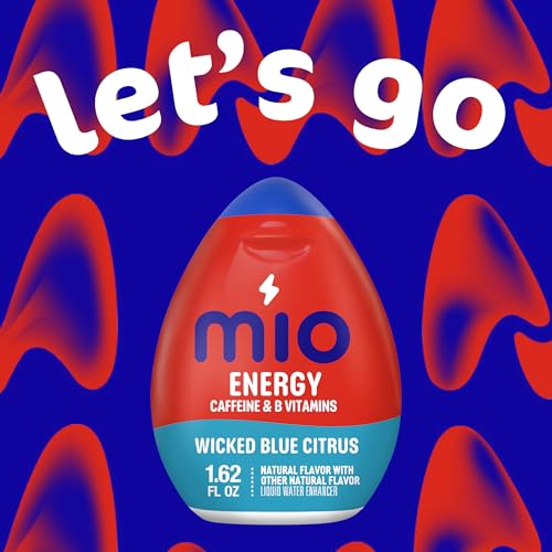 Image of Mio Energy Liquid Water Enhancer, Wicked Blue Citrus, 1.62 OZ, 20-Pack