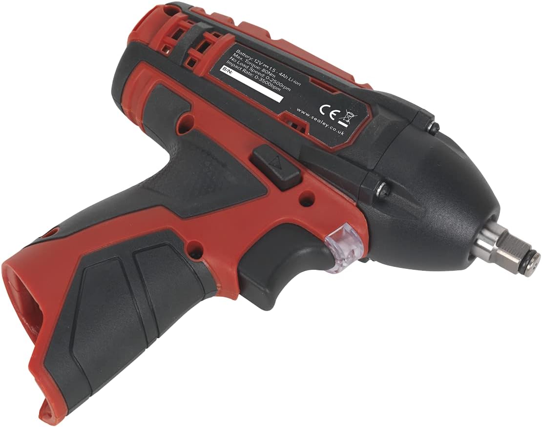 Sealey Cp1204 Impact Wrench 12V 3/8In Sq Drive 80Nm - Body Only