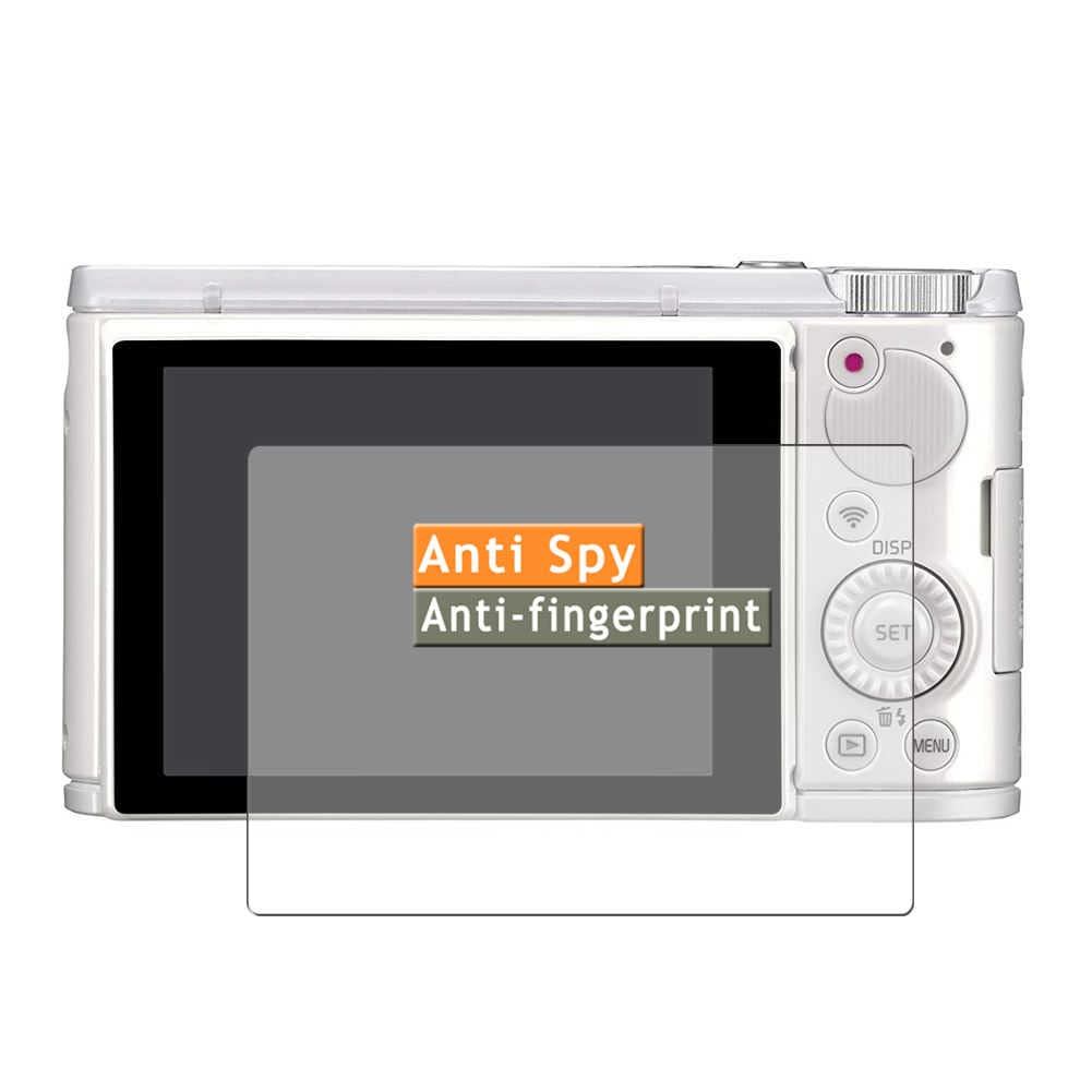 Vaxson Privacy Screen Protector, compatible with CASIO EXILIM EX-ZR3100  Anti Spy Film Protectors Sticker [ Not Tempered Glass ]