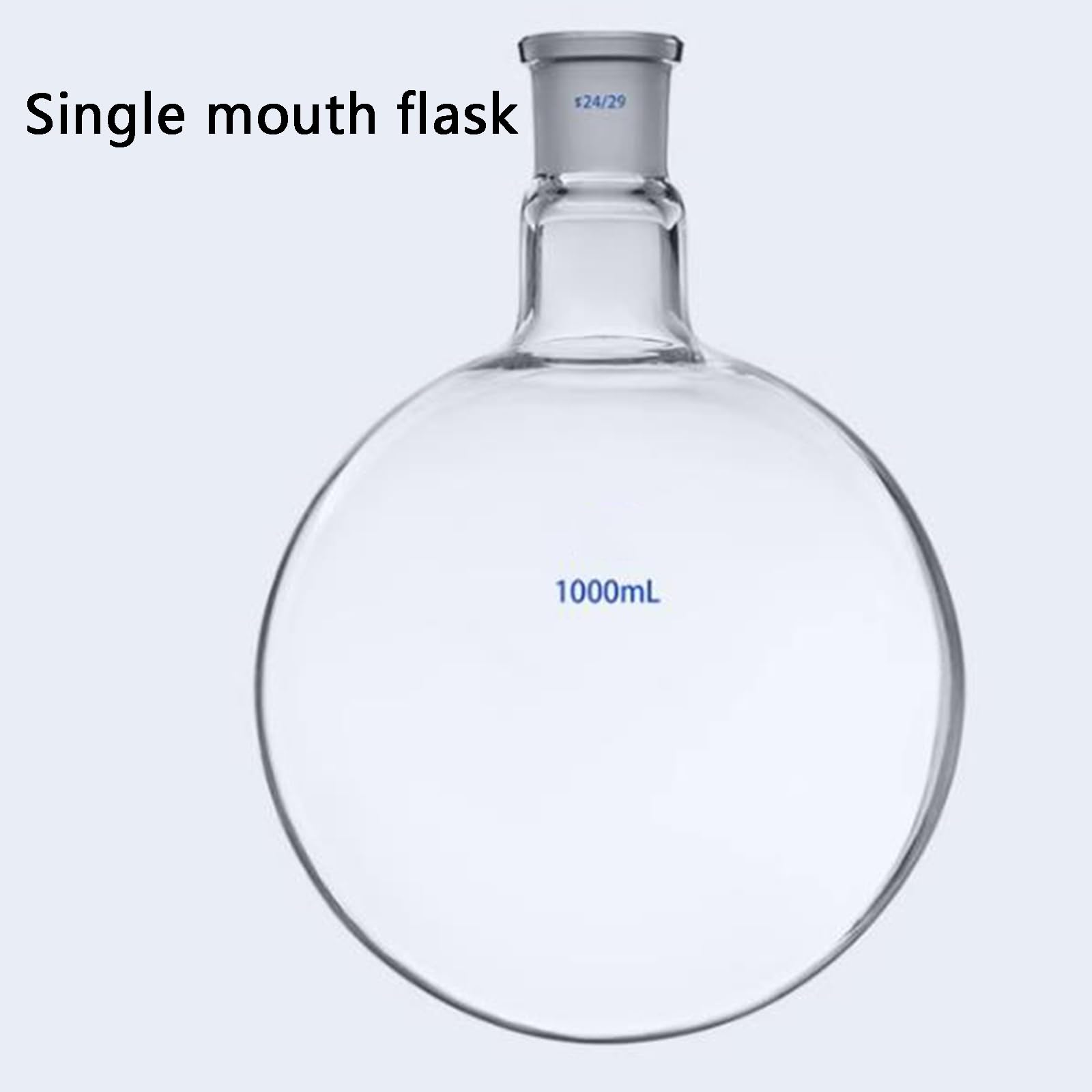 Aparato de destilación de Laboratorio, Kit de cristalería de destilación al Vapor de Vidrio de 1000 ml, Aparato de extracción de aceites Esenciales, con Condensador de Estufa Caliente, para laborato