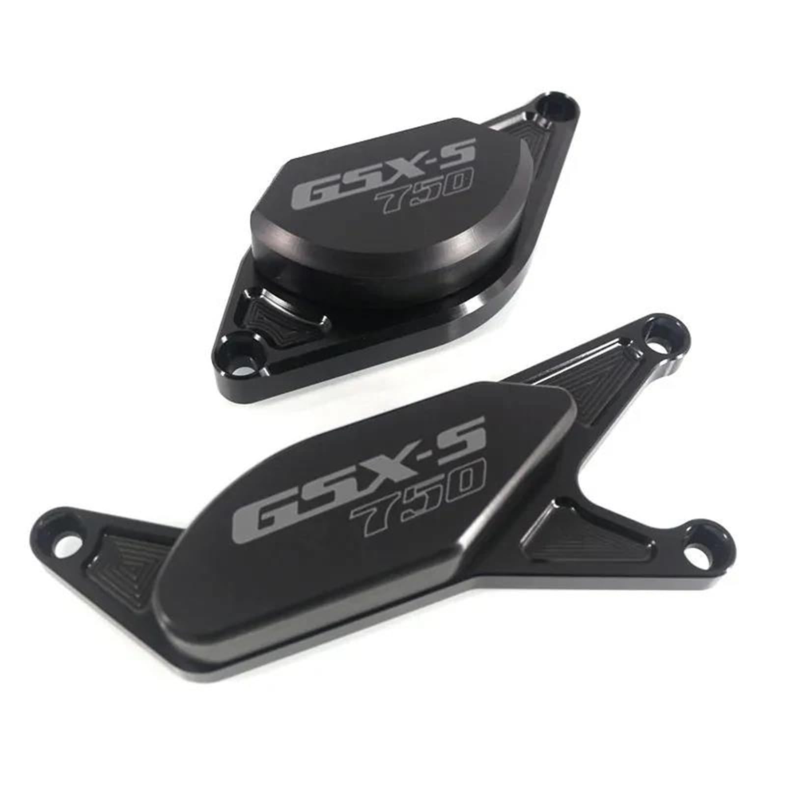 TYSMYXGS Anti Crash Sliders Protector Motorcycle Frame Slider Anti Crash Pad Engine Stator Case Saver Protector For SUZUKI GSXS750 GSX-S750 GSXS 750 Crash Protection(BLACK)