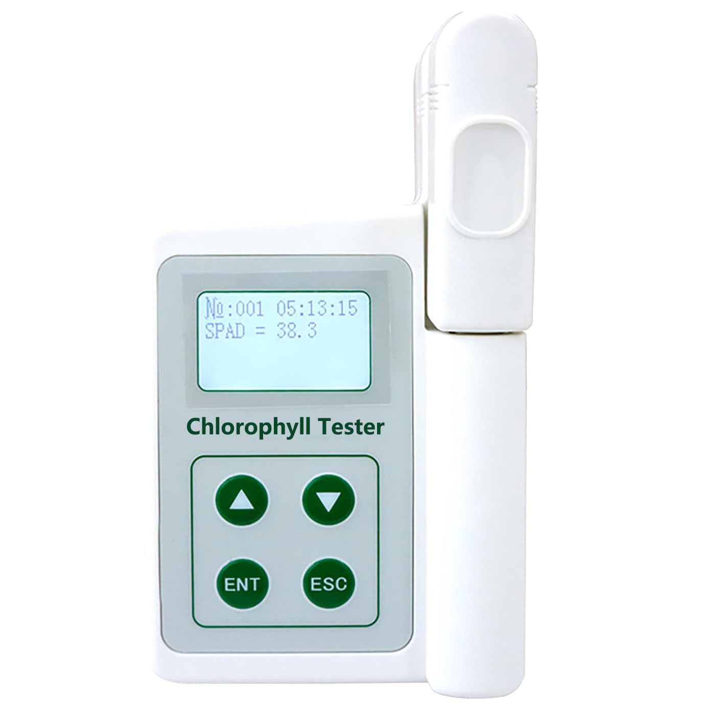 Probador De Clorofila, Analizador De NitróGeno PortáTil, con MedicióN De Spad En Tiempo Real Y Monitoreo De Temperatura De Las Hojas, para Jardineros