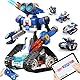 Apitor Robot J Programmierbarer Roboter für Kinder, 6-in-1 Kreativer Roboter Bausatz, App-Ferngesteuerter Kinder Spielzeug, pädagogisches Programmiergeschenk für Jungen ab 7-12 Jahren (480 Stück)