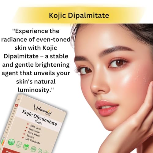 Image of Pure Kojic Acid Dipalmitate Powder for Skin Serum, Cream, Lotion & Soap Making & DIY Products (50gm)