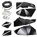 iFJF Lower Door Insert Panels for 2014-2019 Polaris RZR XP 1000 4-Door 2016-2019 Turbo 4-Door 2015-2019 RZR 900 4-Door