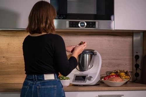 Vorwerk Bimby TM5 Rigenerato Come Nuovo – Robot Da Cucina Multifunzione Con Touchscreen A Colori, Modalità Guidata E Manuale, Bilancia Integrata, Motore 500W E Boccale 2L – Garanzia E Assistenza - 6