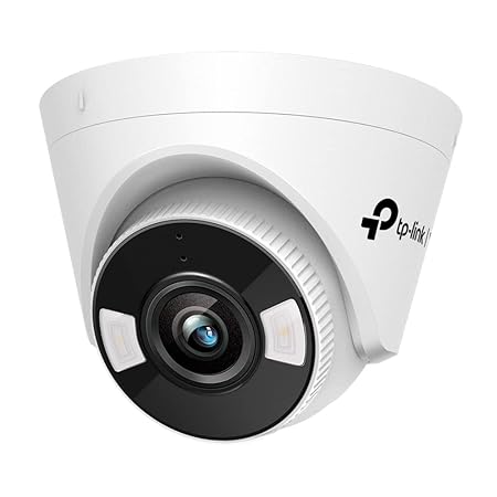 TP-Link VIGI C440 4mm Lens Smart Security Camera | 4MP Ultra HD Full-Color Turret Network Camera | Smart Detection | ONVIF | H.265+ | PoE/12V DC CCTV | Remote Monitoring | Pan/Tilt