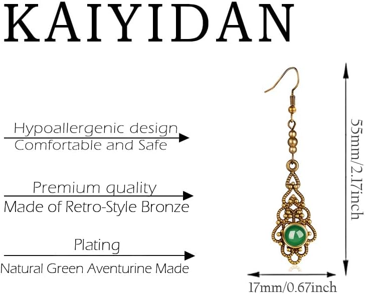 Silver/Gold Boho Dangle Statement Earrings for Women Trendy,Handmade Vintage Dainty Cute Long Drop Summer Earrings,fashion Accessories Jewelry Gifts - Image 5