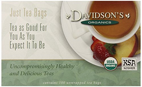 Davidson's Organics, Dragonwell Green, 100-count Unwrapped Tea BagsUSDA Organic