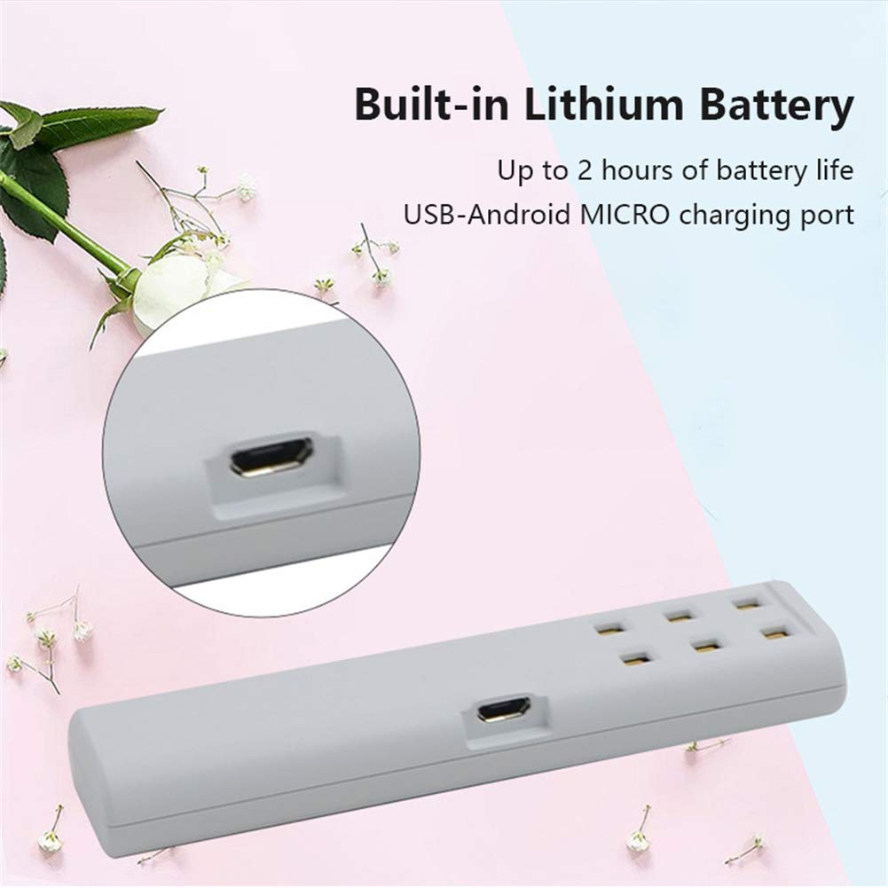 UV Esterilizador Lámpara, ultravioleta portátil de mano de la varita, filtro de luz UVC para el hogar admiten la ropa interior de bebé Chupete,Negro
