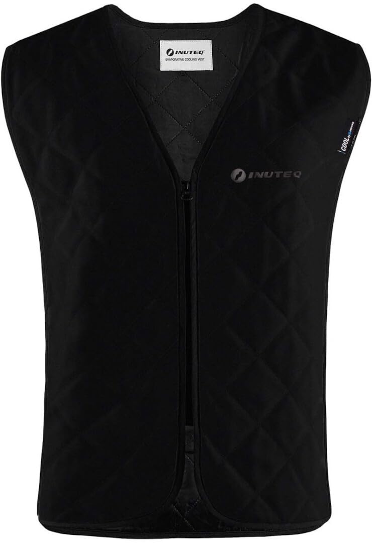 Inuteq Men's Black Bodycool Basic Cooling Vest