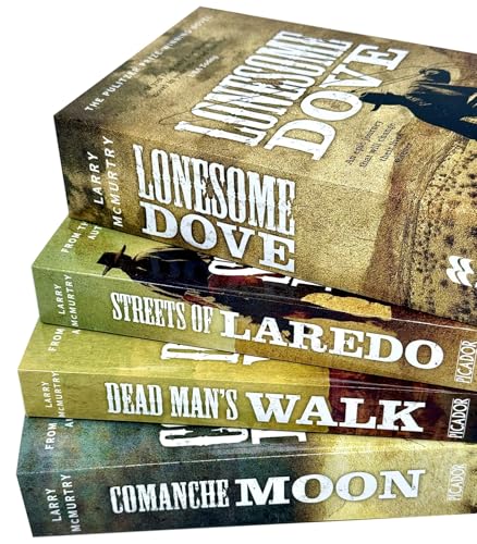 Image of Lonesome Dove Series 4 Books Collection (Lonesome Dove, Streets of Laredo, Dead Man's Walk & Comanche Moon)