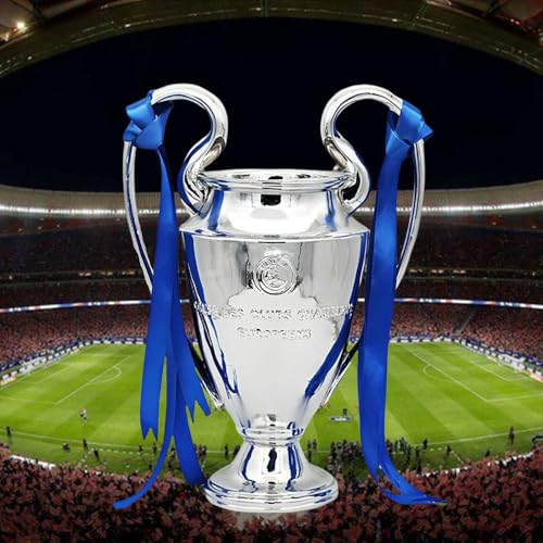 Trophée de l'Europa Football Champions Ligue Européenne - Réplique - Trophées pour Fans - Articles de Collection et Cadeaux - Décorations de Bureau