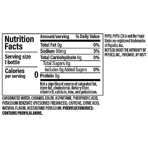 Image of Pepsi Diet, 20 Fl Oz Bottle