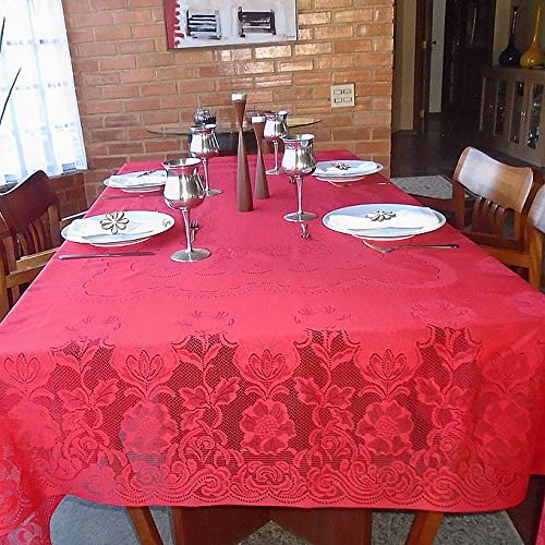 Toalha de Mesa - Retangular 6 Lugares - 160X220 - Fibra de Coco Cor:Bege