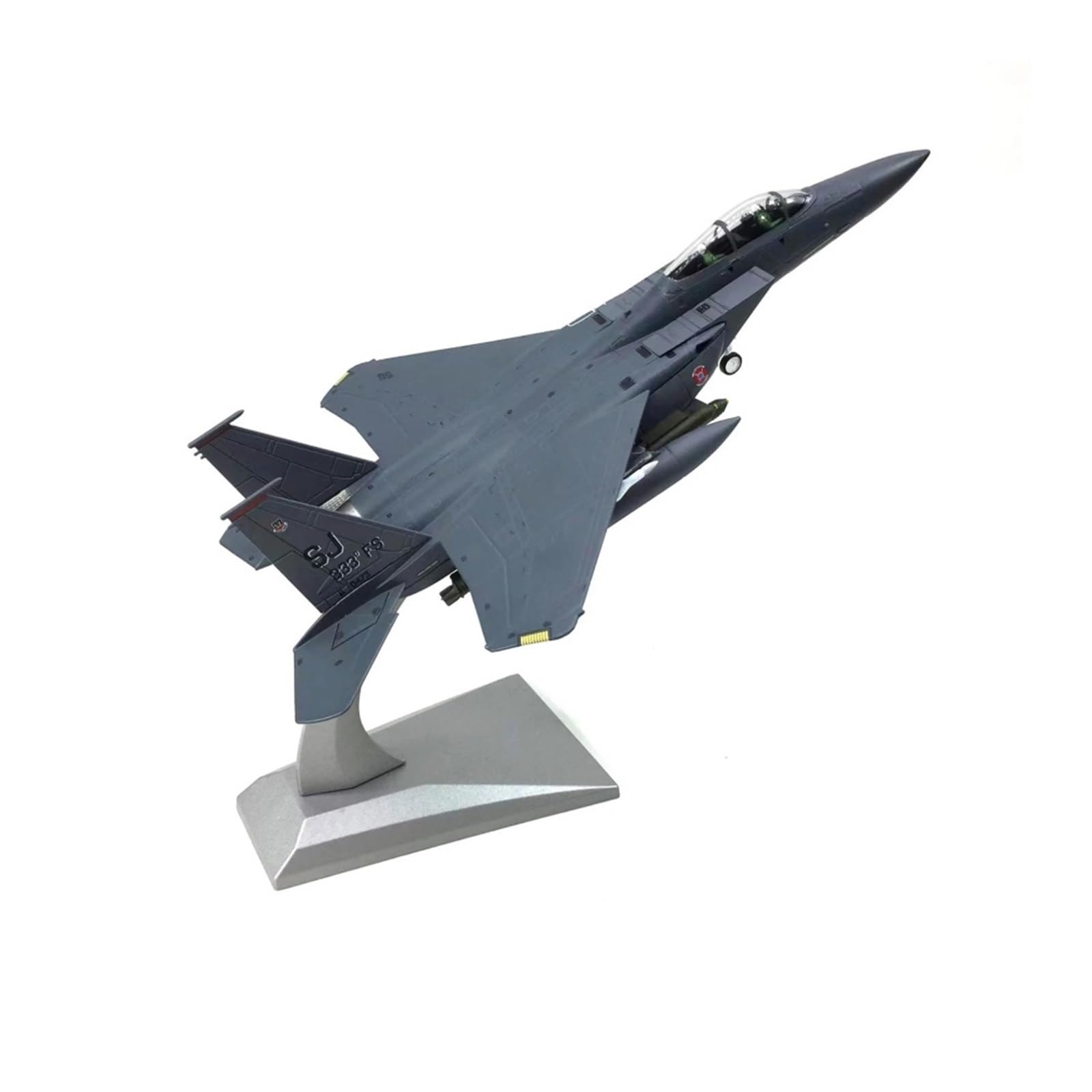 Feng Shui， Odlewane zabawki samoloty w skali 1/100 dla armii F-15E Strike Eagle myśliwiec-bombowiec zabawka samolot odlewany metal zmontowany samolot model samolotu zabawka do zbierania i wyświetlania