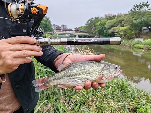 Telescopic Fishing Rod and Reel Combination, 240 Cm Carbon Fiber Rod, Adult Foldable Fishing Rod Suitable for Freshwater and Salt Water - image 7